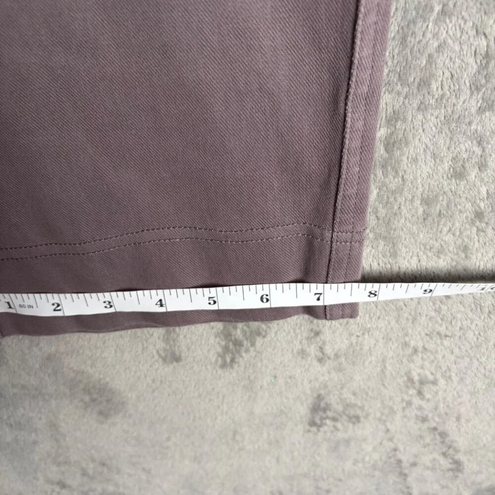 NEW 32 Degrees Cool Women's Size XL Purple Ankle Length Pants Cotton Blend - Picture 6 of 8